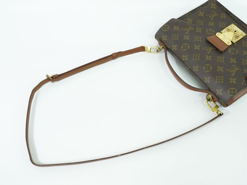 Authentic Louis Vuitton LV Monceau 26 Monogram 2WAY Shoulder Bag Handbag Brown