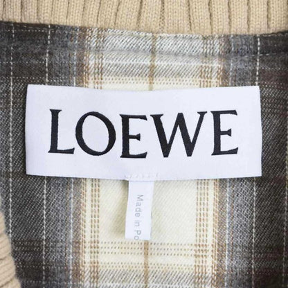 Loewe Anagram Patch Jacket Blouson 48 Beige H526y03x16 AA