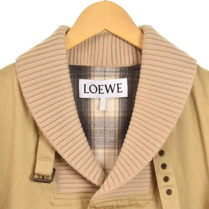 Loewe Anagram Patch Jacket Blouson 48 Beige H526y03x16 AA