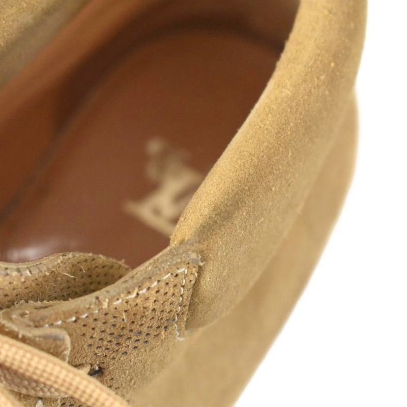 Louis Vuitton NIGO Damier LV Mod Line Short Boots Suede 5 Brown AA