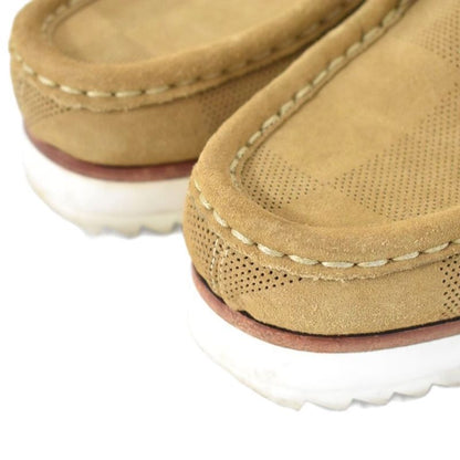 Louis Vuitton NIGO Damier LV Mod Line Short Boots Suede 5 Brown AA