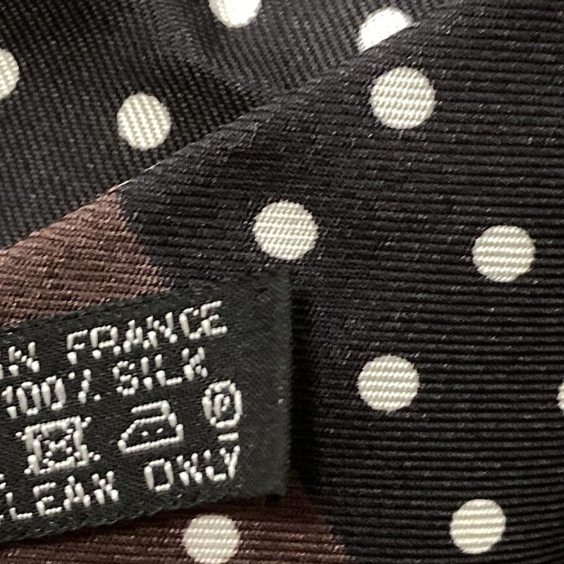 Hermes Scarf Maxi Twillie Navy X Dark Brown X Multi Ribbon Scarf / Clic Clac /