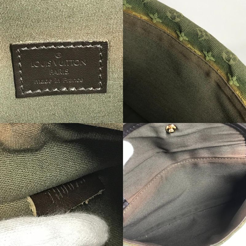 Louis Vuitton Shoulder Bag Marjorie M92693 Monogram Mini Canvas TST Khaki