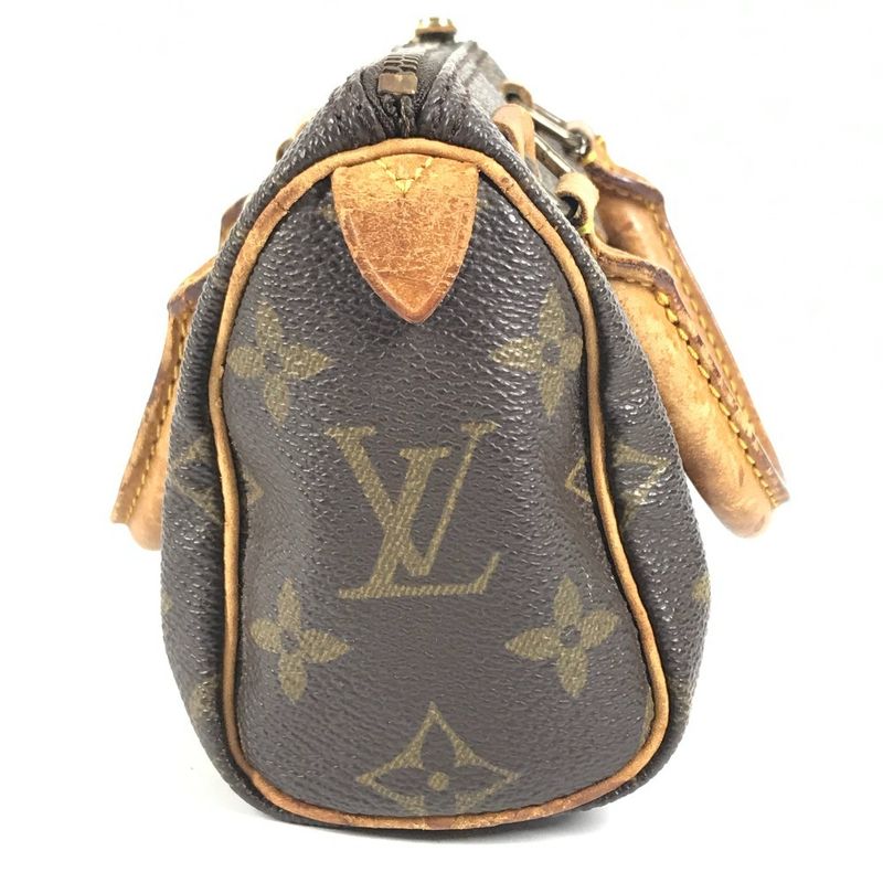 Louis Vuitton Shoulder Bag Mini Speedy M41534 Monogram Canvas Brown