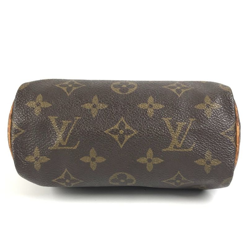 Louis Vuitton Shoulder Bag Mini Speedy M41534 Monogram Canvas Brown