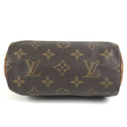 Louis Vuitton Shoulder Bag Mini Speedy M41534 Monogram Canvas Brown