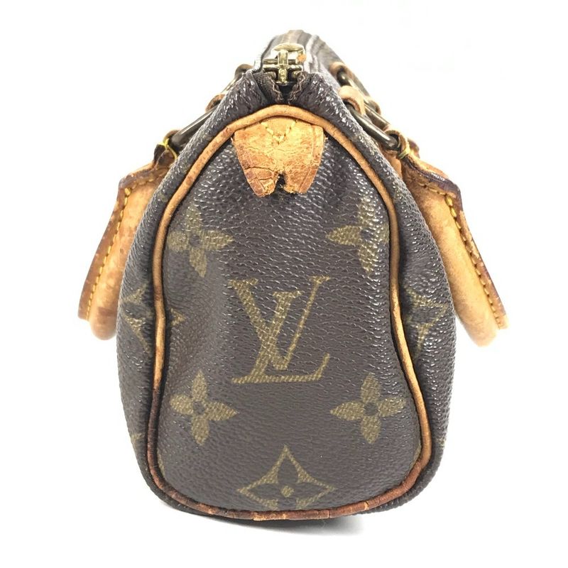 Louis Vuitton Shoulder Bag Mini Speedy M41534 Monogram Canvas Brown
