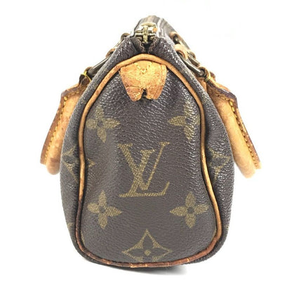 Louis Vuitton Shoulder Bag Mini Speedy M41534 Monogram Canvas Brown