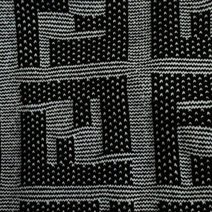 Fendi Dress Size 44 L Women - Gray And Black Crew Neck Sleeveless Knee Length