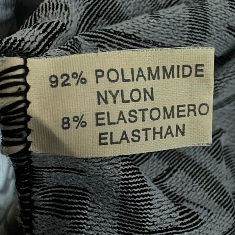 Fendi Dress Size 44 L Women - Gray And Black Crew Neck Sleeveless Knee Length