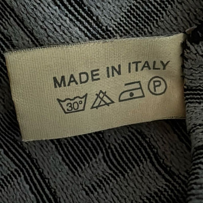 Fendi Dress Size 44 L Women - Gray And Black Crew Neck Sleeveless Knee Length