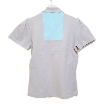 Celine Short Sleeved Polo Shirt Size M Women's - Light Gray X Light Blue X