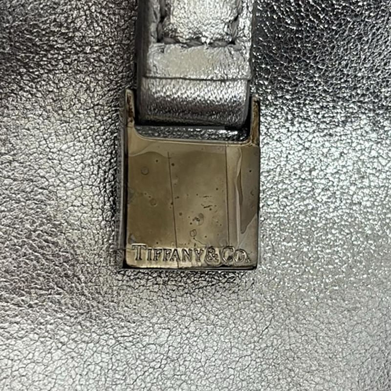 Tiffany & Co Tote Bag - Silver Leather