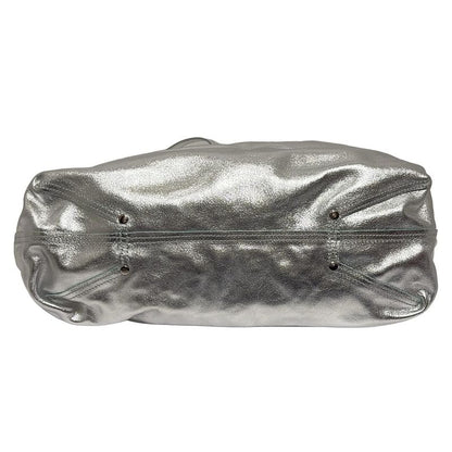 Tiffany & Co Tote Bag - Silver Leather