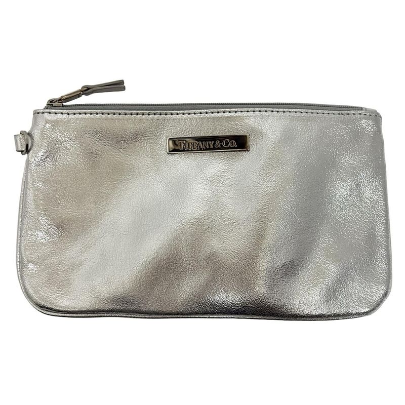 Tiffany & Co Tote Bag - Silver Leather
