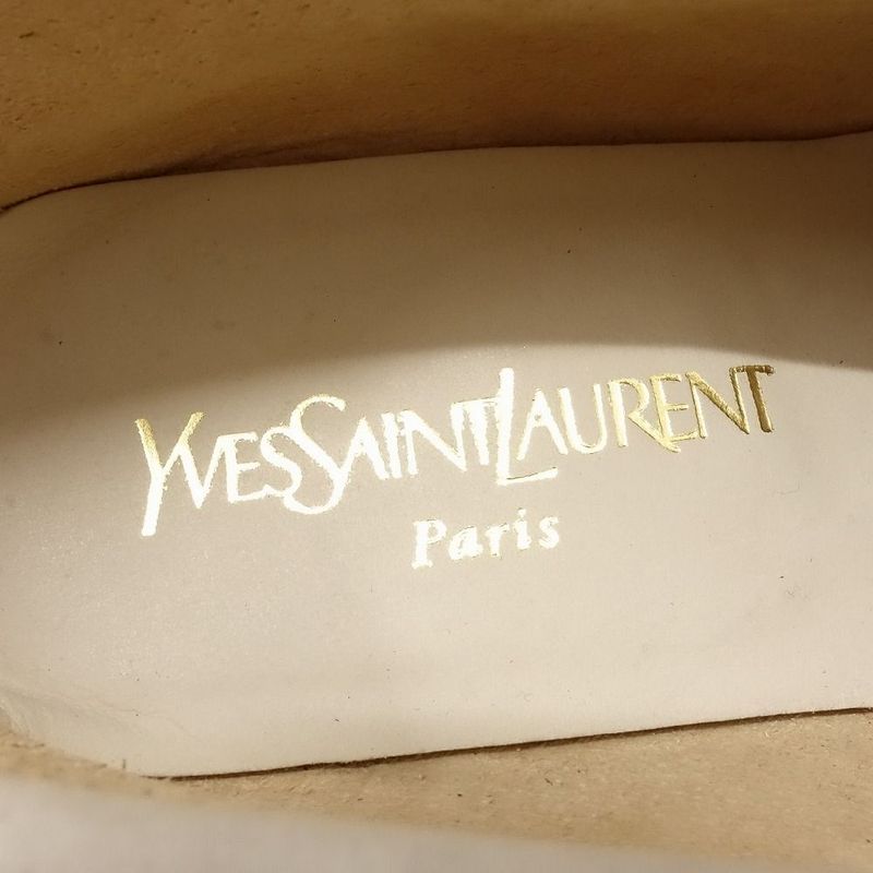 Yves Saint Laurent Tassel Loafers Nubac Cles Zar Leather