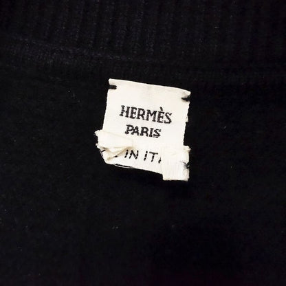 Hermes Knit Dress Short Sleeves Crew Neck Virgin Wool All Over Made in Italy 42