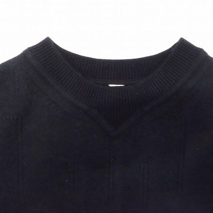 Hermes Knit Dress Short Sleeves Crew Neck Virgin Wool All Over Made in Italy 42