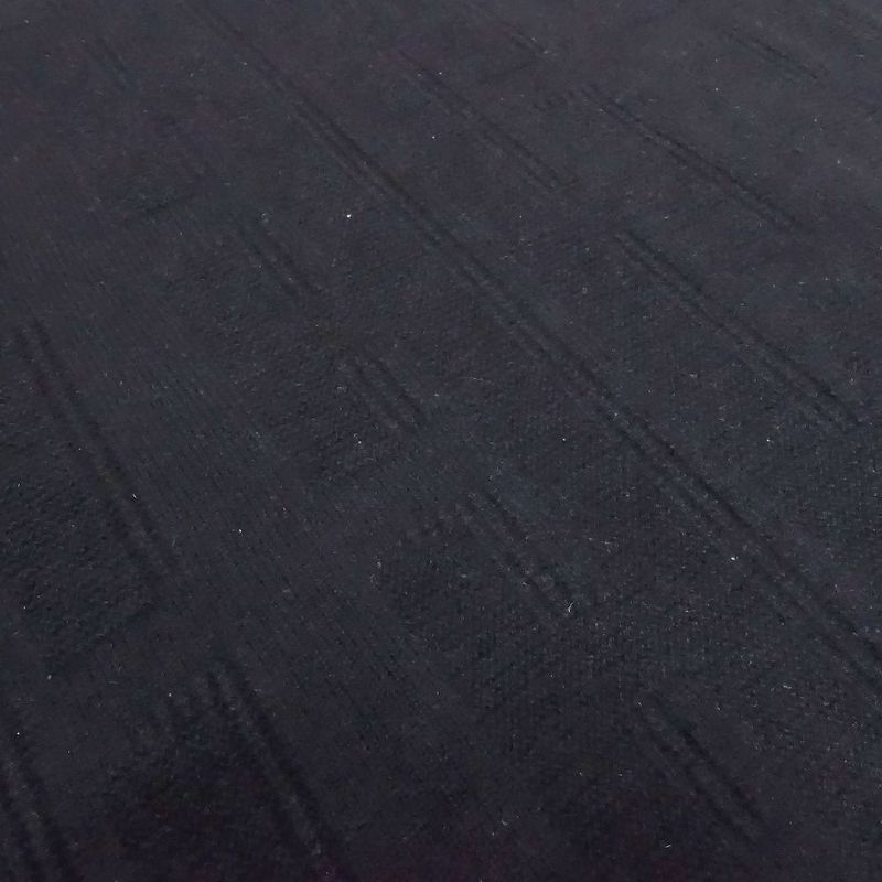 Hermes Knit Dress Short Sleeves Crew Neck Virgin Wool All Over Made in Italy 42