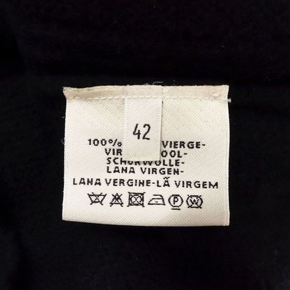 Hermes Knit Dress Short Sleeves Crew Neck Virgin Wool All Over Made in Italy 42