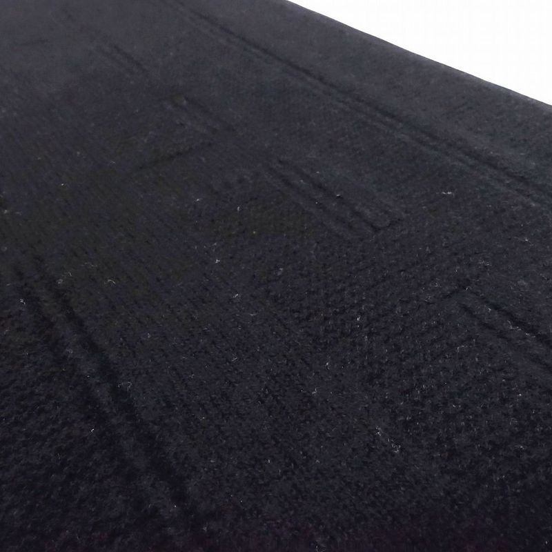 Hermes Knit Dress Short Sleeves Crew Neck Virgin Wool All Over Made in Italy 42