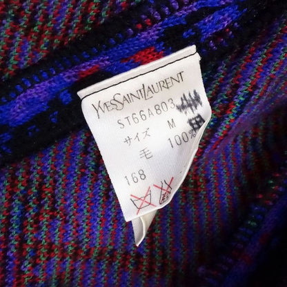 Vintage Yves Saint Laurent Paisley Pattern Cardigan Jacket