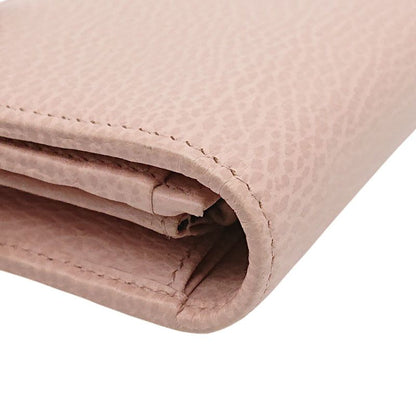 Gucci Chain Wallet GG Marmont Pink With Box/storage Bag