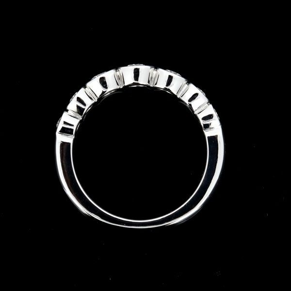 Tiffany & Co Diamond Jazz Graduated Ring Pt950 Size 65