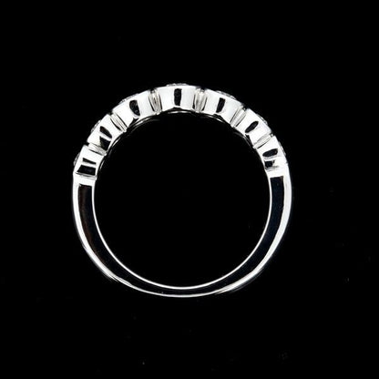 Tiffany & Co Diamond Jazz Graduated Ring Pt950 Size 65