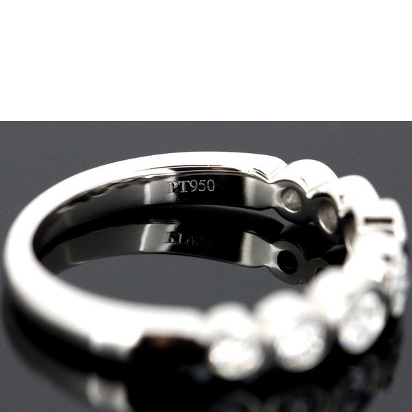 Tiffany & Co Diamond Jazz Graduated Ring Pt950 Size 65