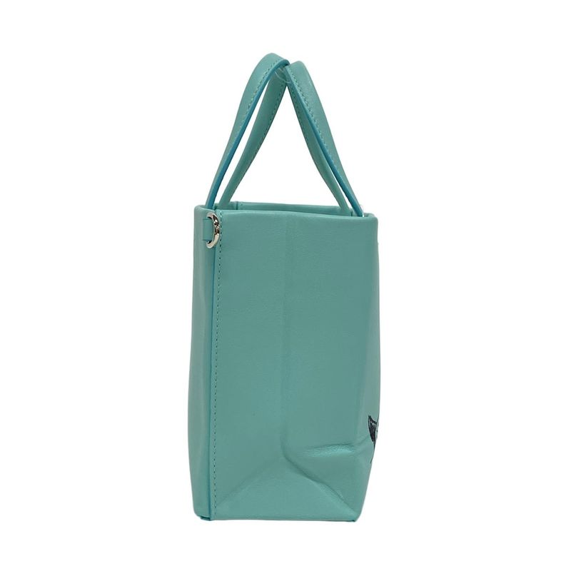 Tiffany & Co Shoulder Bag Mini Shopping Tote Tiffany & Co Blue Cat Street