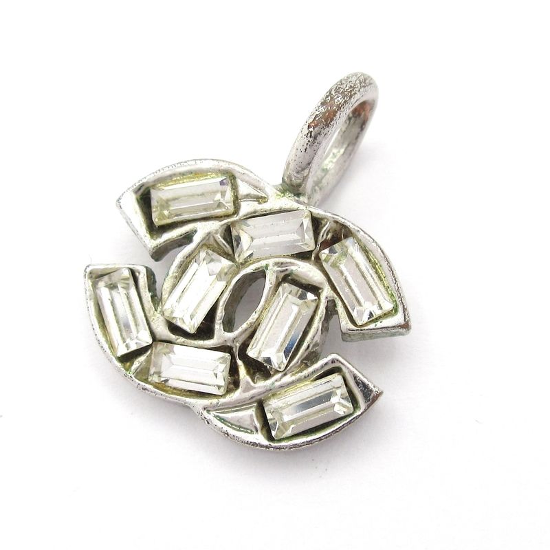 Chanel Pendant Top - Silver Coco Mark