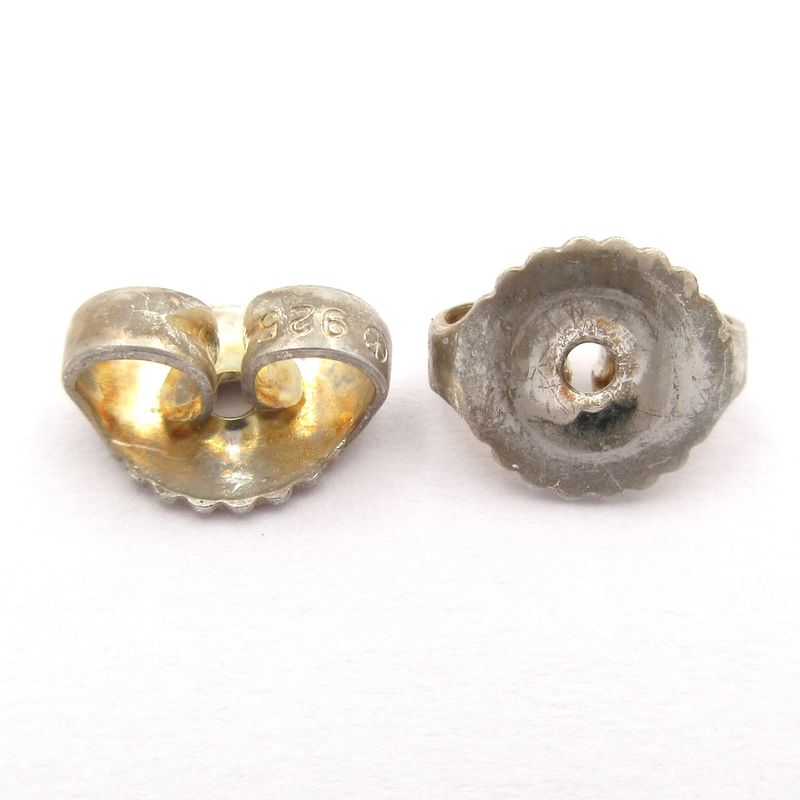 Chanel Earrings - Silver Clover