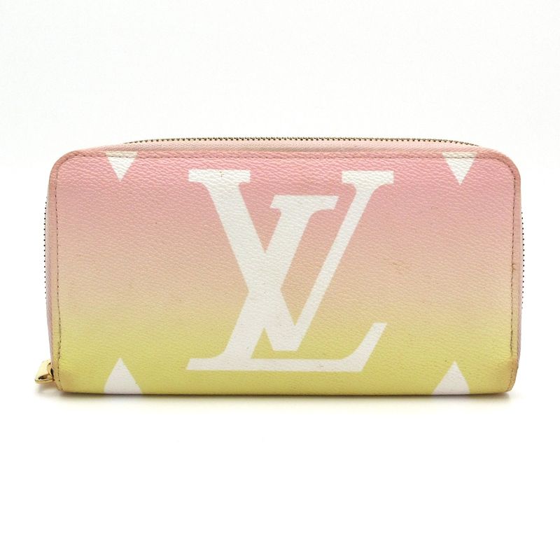 Louis Vuitton Long Wallet By The Pool Zippy Wallet M80361 Rose Cles