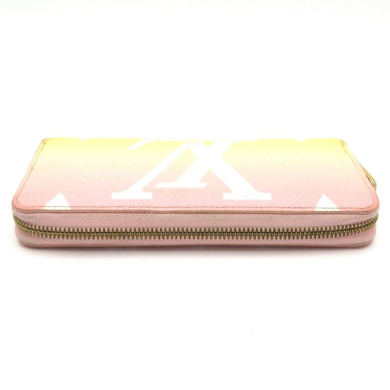 Louis Vuitton Long Wallet By The Pool Zippy Wallet M80361 Rose Cles