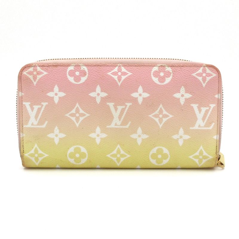 Louis Vuitton Long Wallet By The Pool Zippy Wallet M80361 Rose Cles