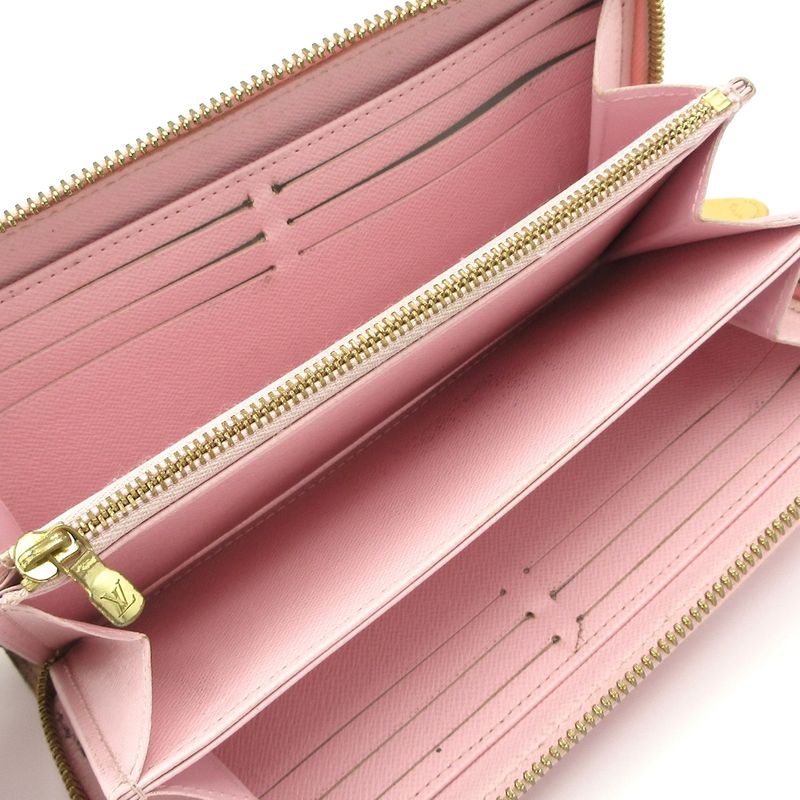 Louis Vuitton Long Wallet By The Pool Zippy Wallet M80361 Rose Cles