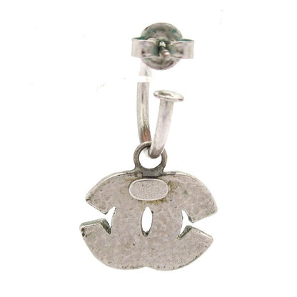 Chanel Earrings - Silver Coco Mark