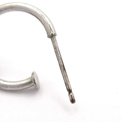 Chanel Earrings - Silver Coco Mark