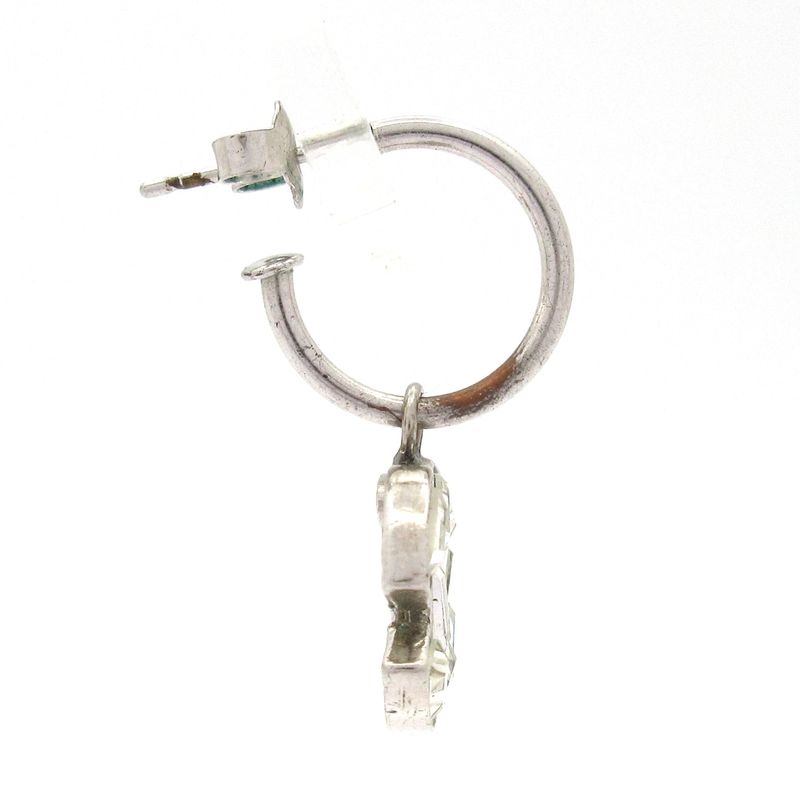 Chanel Earrings - Silver Coco Mark