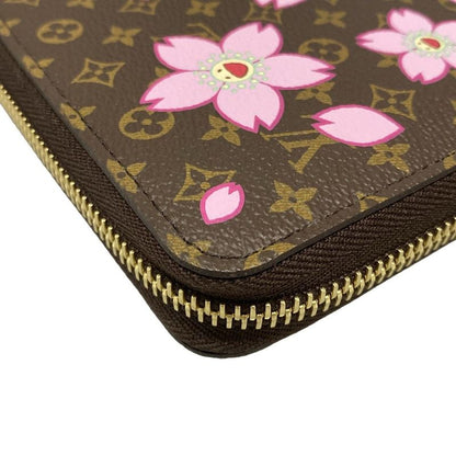 Louis Vuitton Long Wallet Monogram Cherry Blossom LV X TM Zippy Wallet M13433