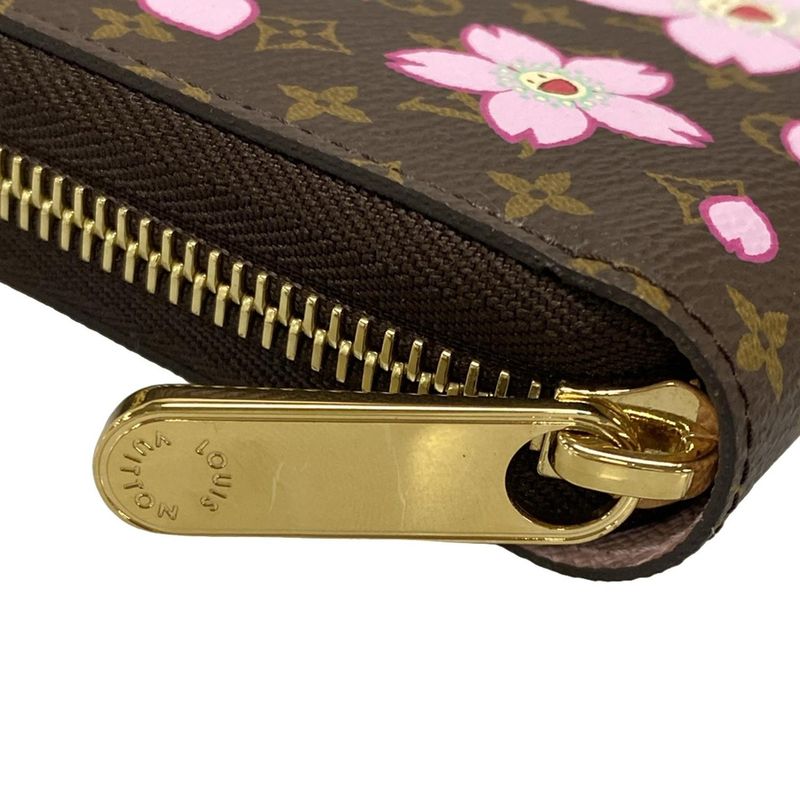 Louis Vuitton Long Wallet Monogram Cherry Blossom LV X TM Zippy Wallet M13433