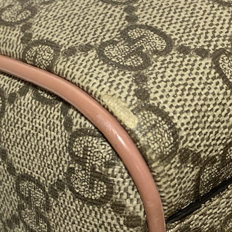 Gucci GG Plus GG Supreme 409529 Beige X Dark Brown X Multi Limited Edition