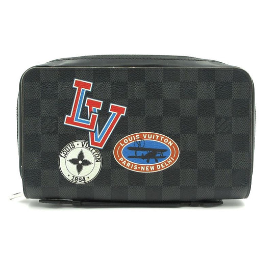 Louis Vuitton LV League Collection Zippy XL N64441 Damier Graphite X Multi