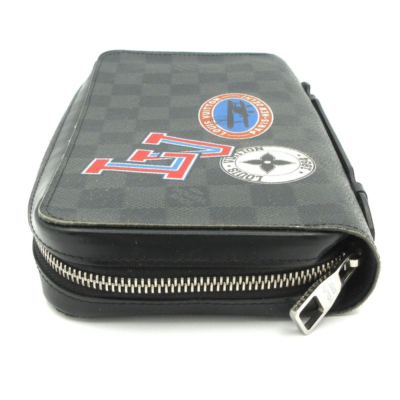 Louis Vuitton LV League Collection Zippy XL N64441 Damier Graphite X Multi
