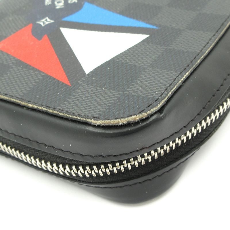 Louis Vuitton LV League Collection Zippy XL N64441 Damier Graphite X Multi