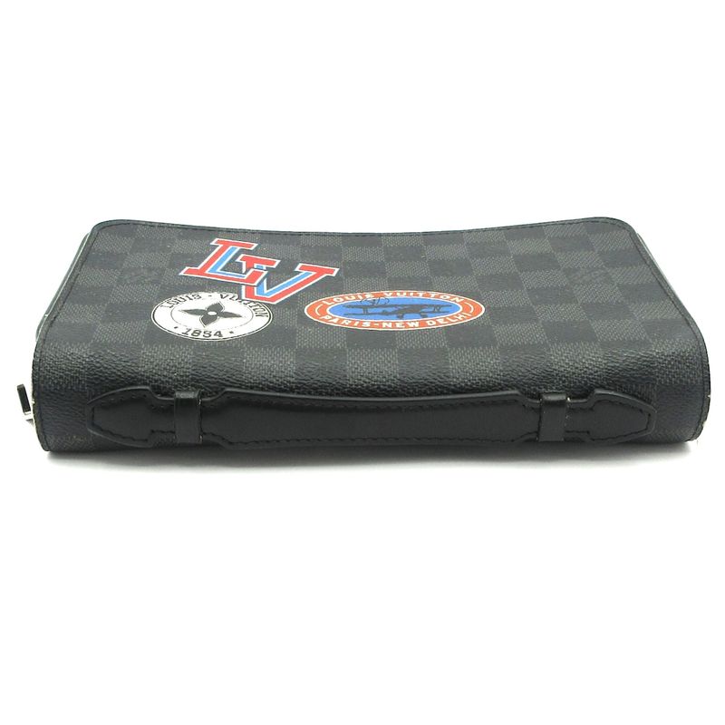 Louis Vuitton LV League Collection Zippy XL N64441 Damier Graphite X Multi