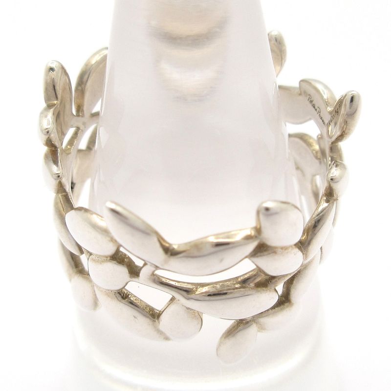 Tiffany & Co Ring Olive Leaf Silver Paloma Picasso