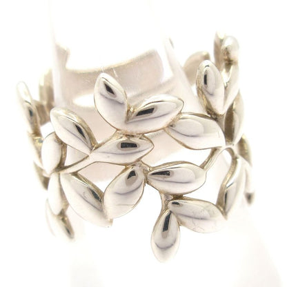 Tiffany & Co Ring Olive Leaf Silver Paloma Picasso