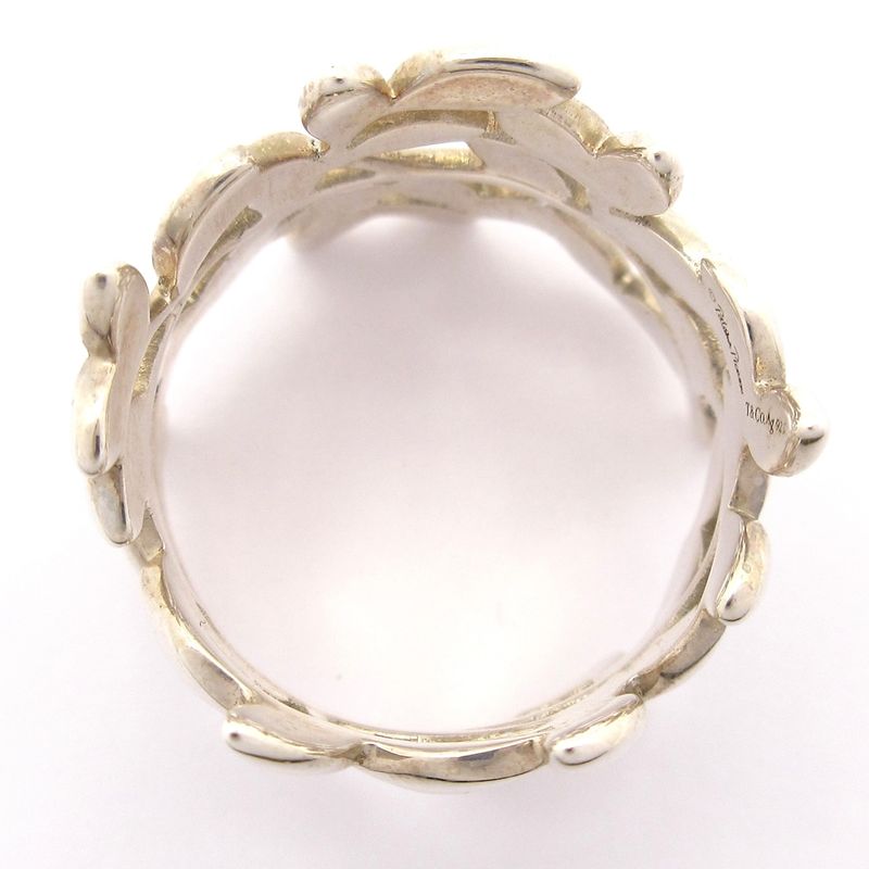 Tiffany & Co Ring Olive Leaf Silver Paloma Picasso